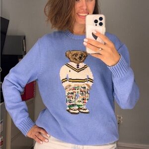 Ralph Lauren sweater with bear